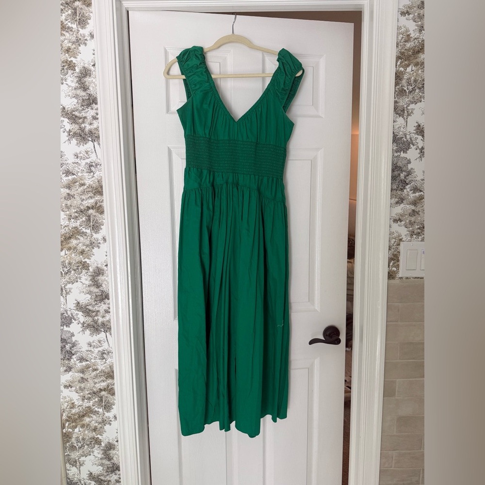 La Ligne Green Maxi Dress